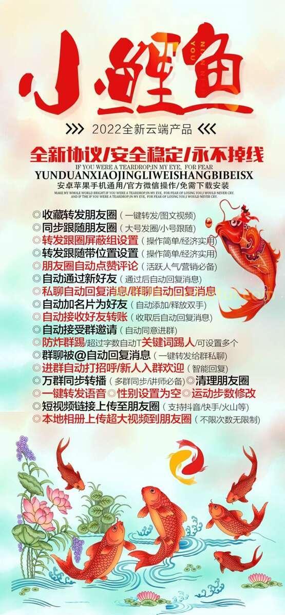 测试卡【云端转发小鲤鱼新地址】转发跟圈屏蔽组/收藏转发朋友圈/正版激活码月卡季卡年卡-卡益网