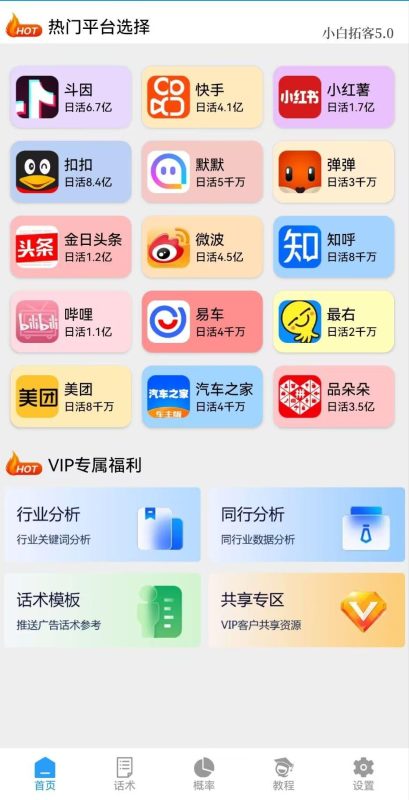 【小白拓客】多平台引流神器-卡益网激活码商城
