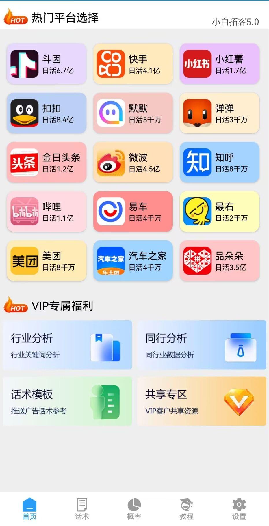 【小白拓客】多平台引流神器-卡益网