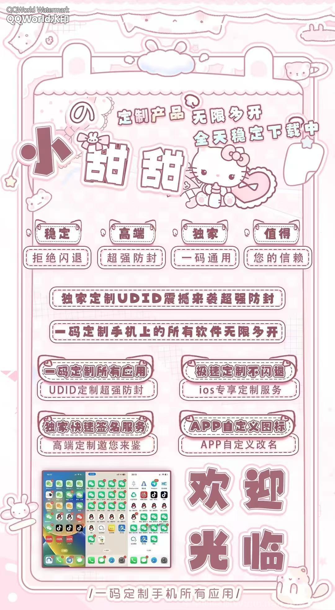 小甜甜定制官网-卡密激活码和定制地址-40天180天365天售后版-不退换-卡益网