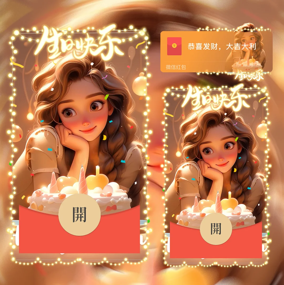 『中秋快乐』微信红包封面丨官方卡密丨端内兑换丨24小时自助提卡！-卡益网
