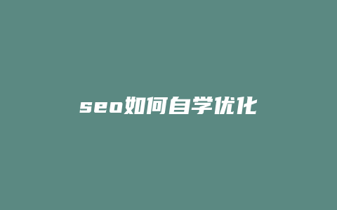 seo如何自学优化-卡益网