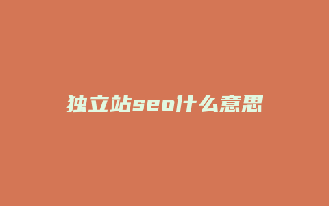独立站seo什么意思-卡益网