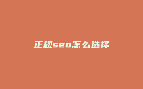 正规seo怎么选择-卡益网