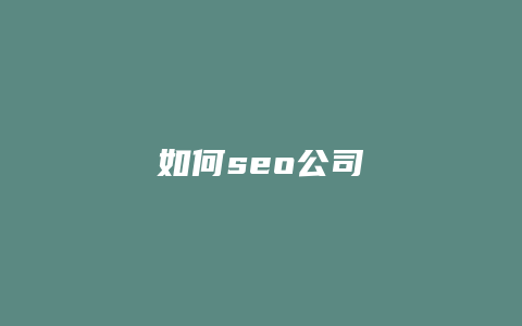 如何seo公司-卡益网
