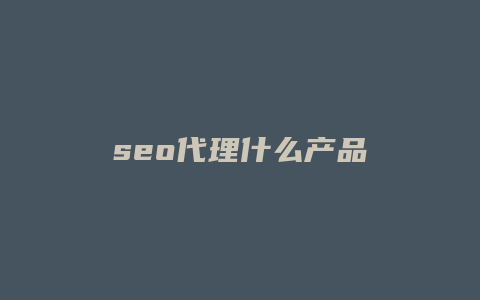 seo代理什么产品-卡益网