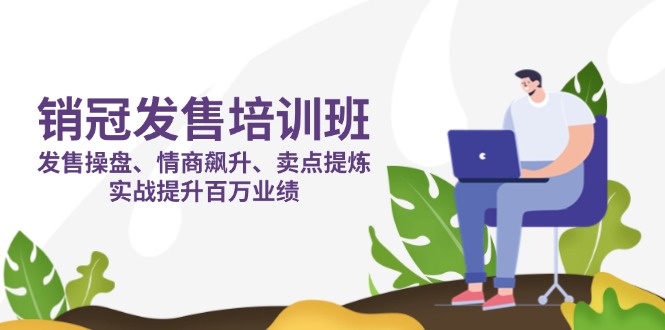 销冠 发售培训班：发售 操盘+情商 飙升+卖点 提炼，实战提升百万业绩-卡益网