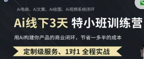 AI实操培训第20-21期线下，0基础保姆级教程，3月最新整理，企业获客、降本增效、打造超级个体-卡益网