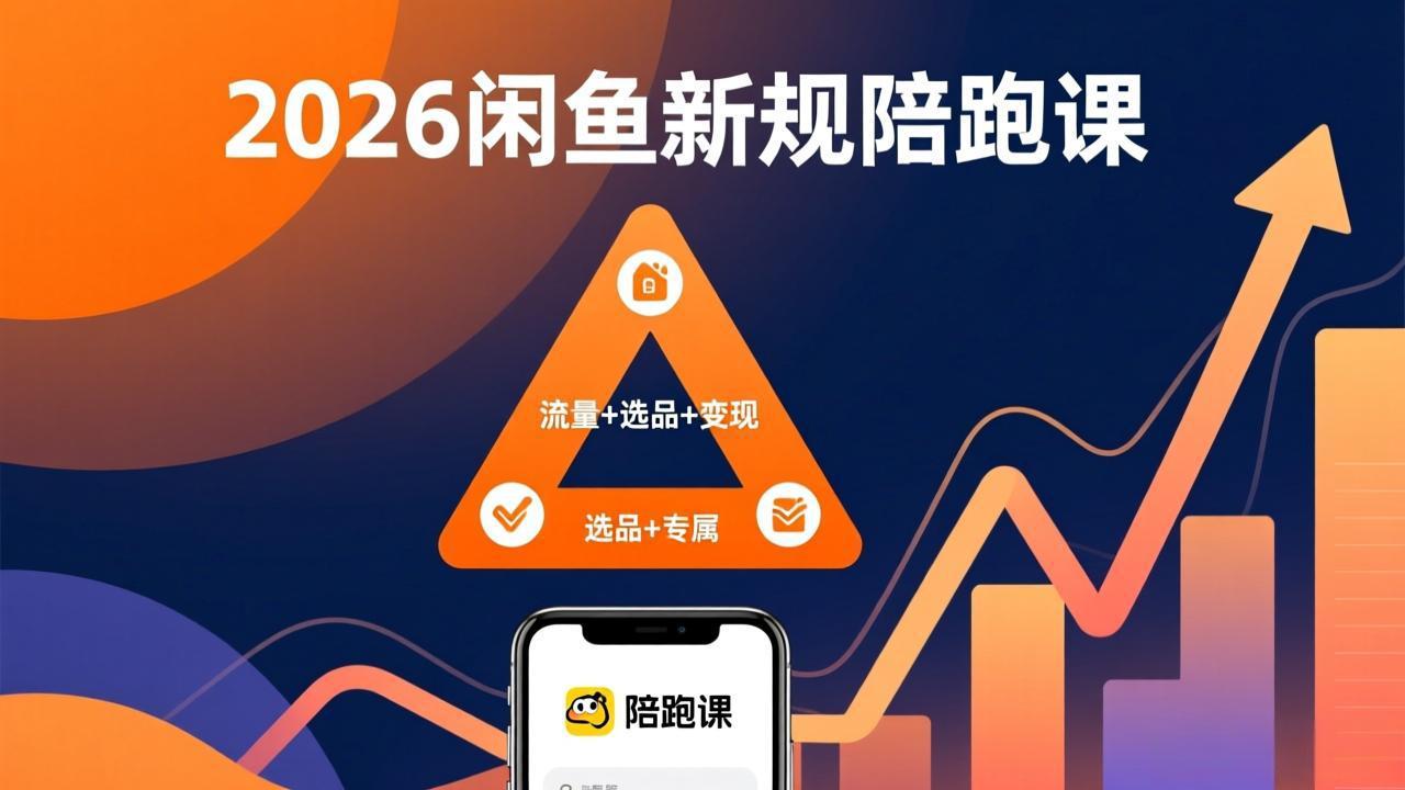 2026闲鱼高阶陪跑课全新上线，带你吃透新规玩转选品流量，从零搭建稳定变现盈利体系-卡益网激活码商城