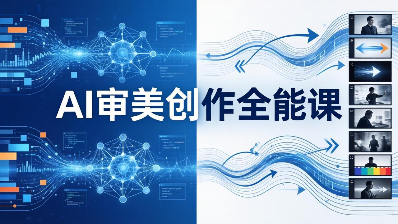 AI审美创作全能课:MJ+Seedance+模型训练+影视分镜+编剧,一站式掌握AI艺术创作-卡益网激活码商城