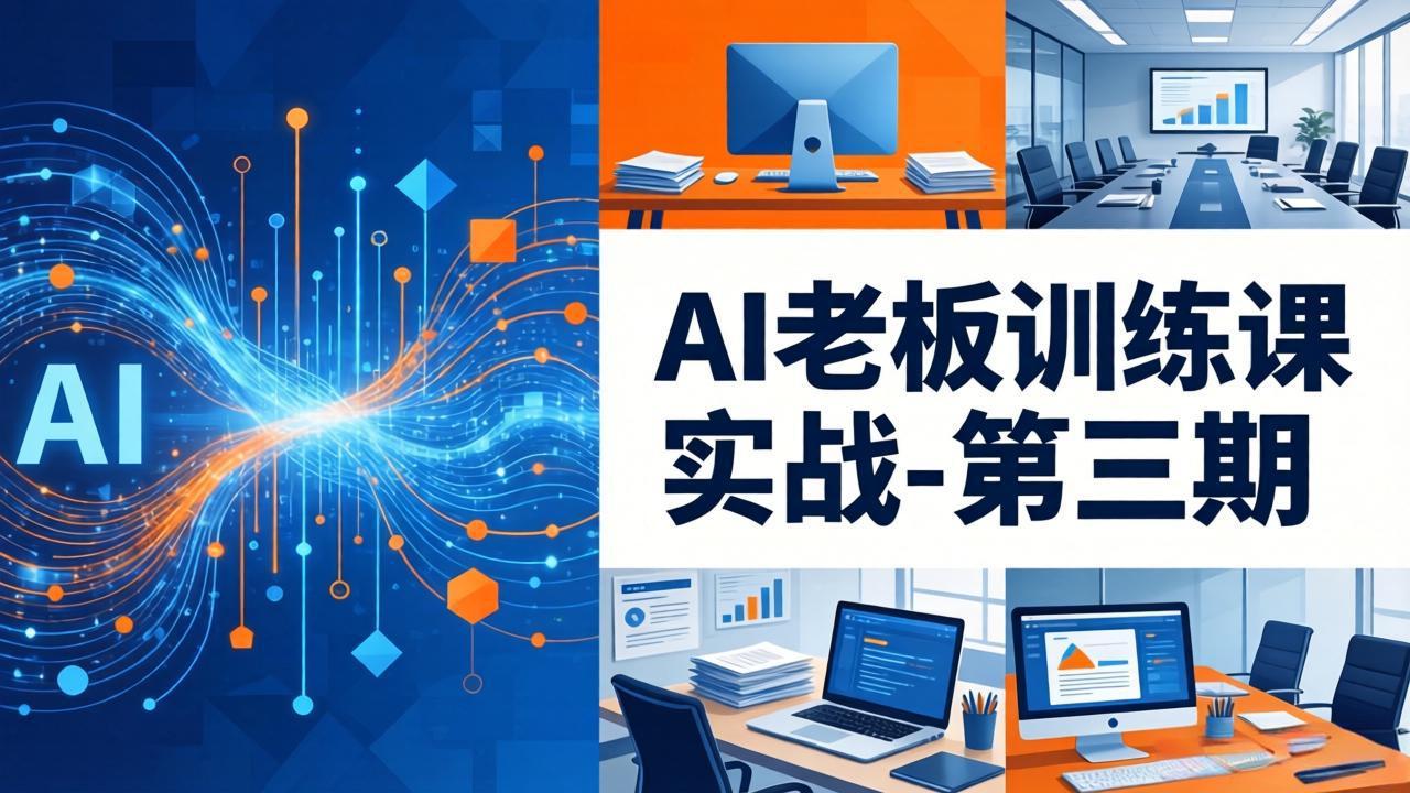 AI老板训练课实战-第三期：AI+内容应用落地教学，从0到1打通AI变现完整路径-卡益网激活码商城