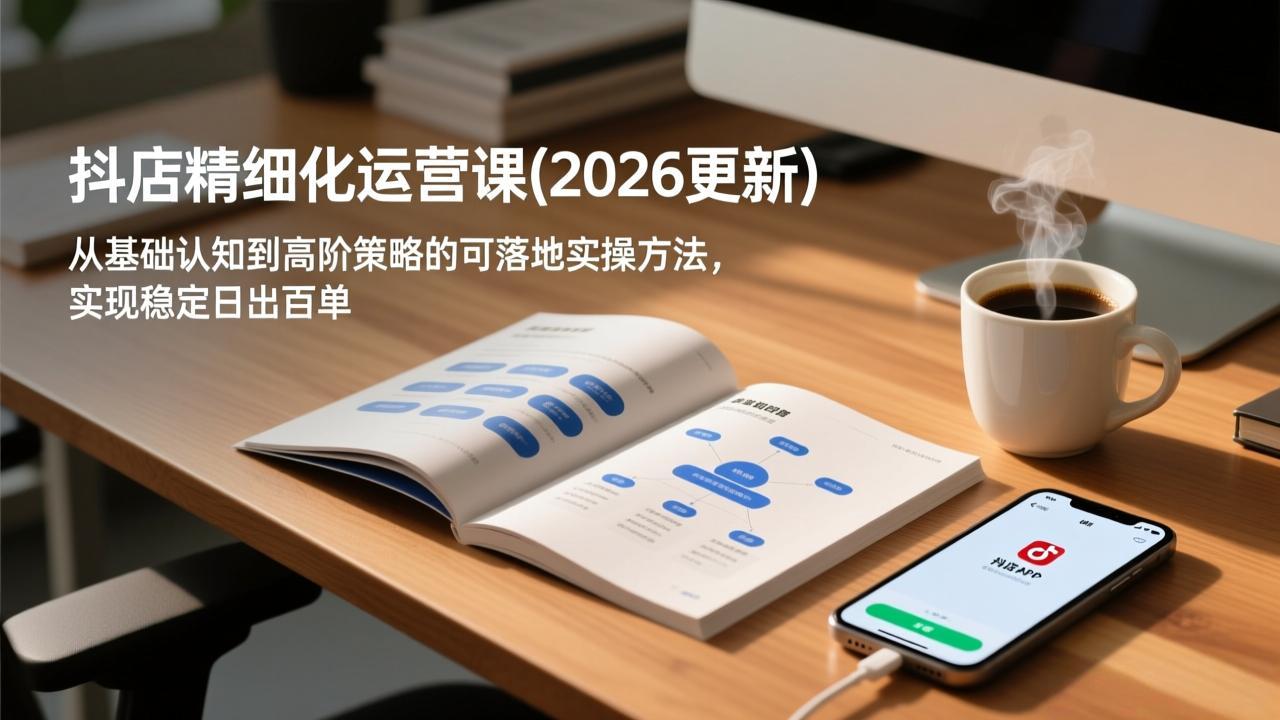 抖店精细化运营课(更新5月-卡益网激活码商城
