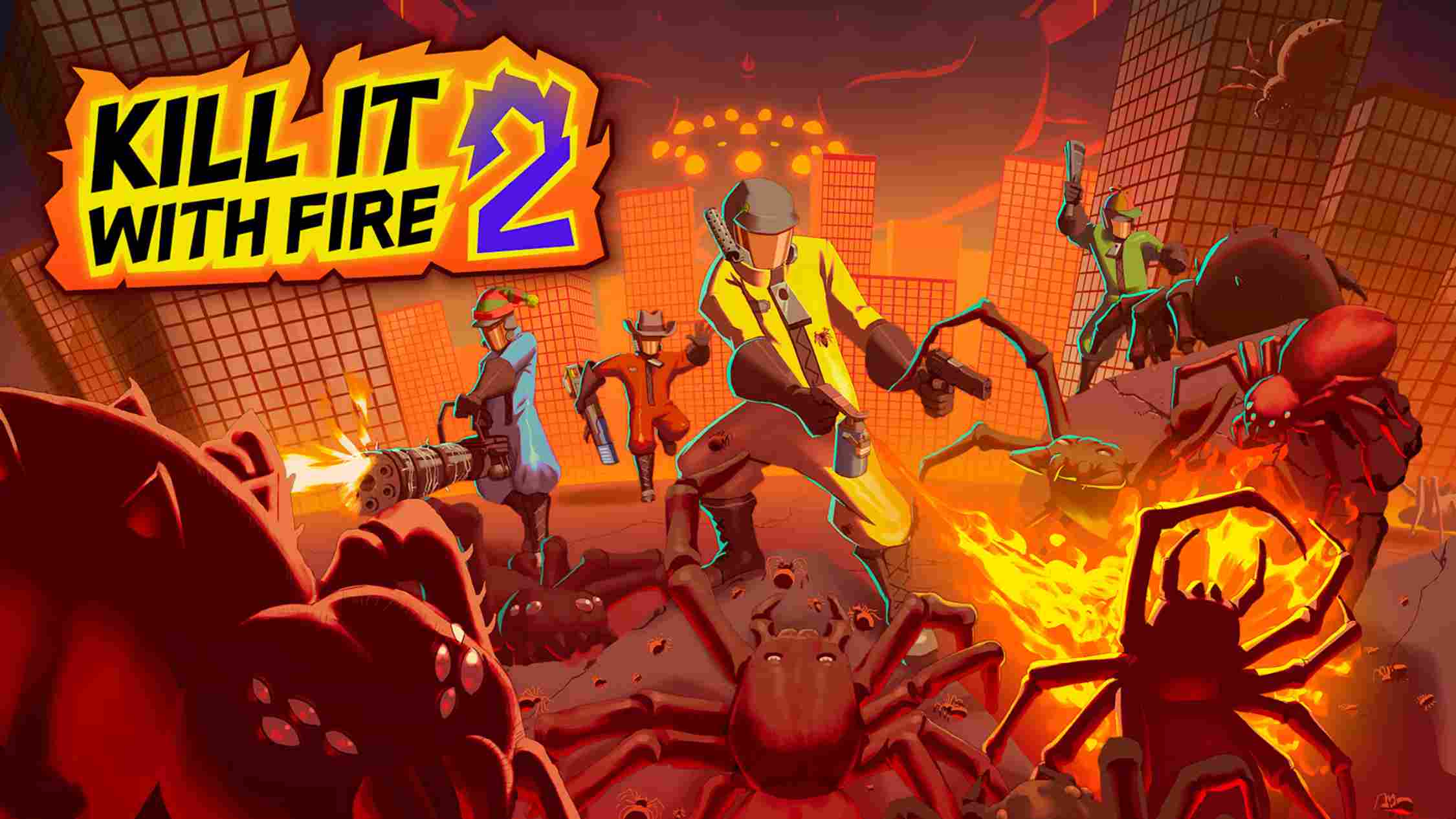 燃烧吧！蜘蛛2 .KILL IT WITH FIRE! 2 中文-卡益网激活码商城