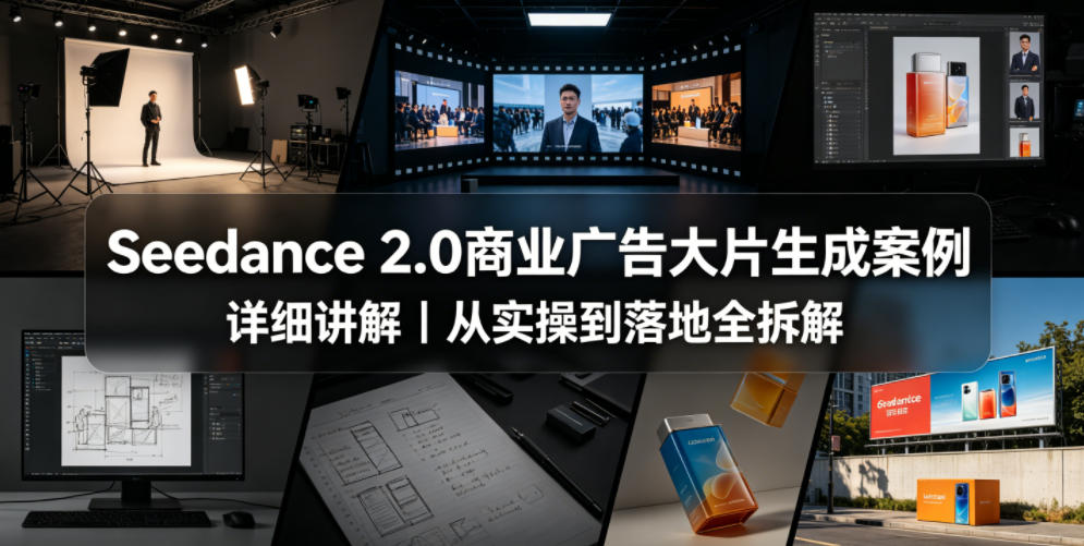 Seedance 2.0商业广告大片生成案例详细讲解｜从实操到落地全拆解-卡益网激活码商城