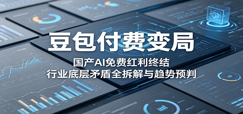 豆包付费变局：国产AI免费红利终结，行业底层矛盾全拆解与趋势预判-卡益网激活码商城