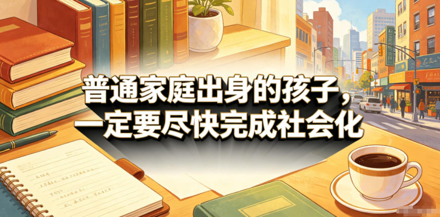 付费文章：普通家庭出身的孩子，一定要尽快完成社会化-卡益网激活码商城