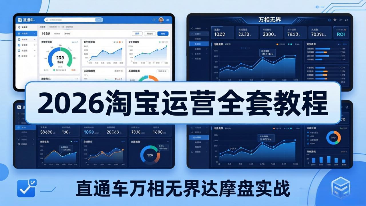 2026淘宝运营全套教程(更新7月-卡益网激活码商城