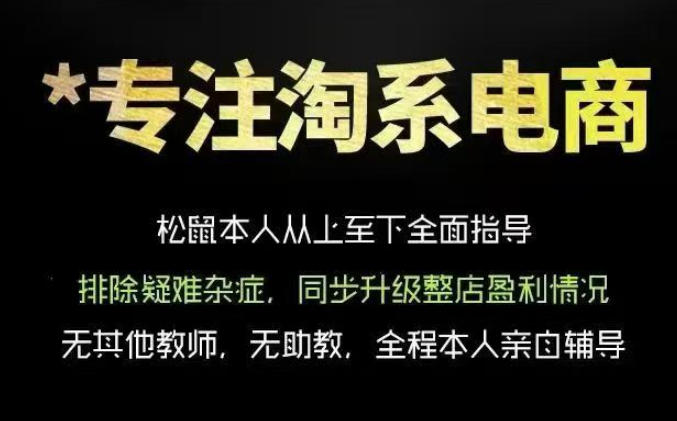 松鼠会电商VIP课程，从基础布局到高阶优化，助你掌握淘宝运营逻辑，提升店铺流量与转化(更新0711)-卡益网激活码商城