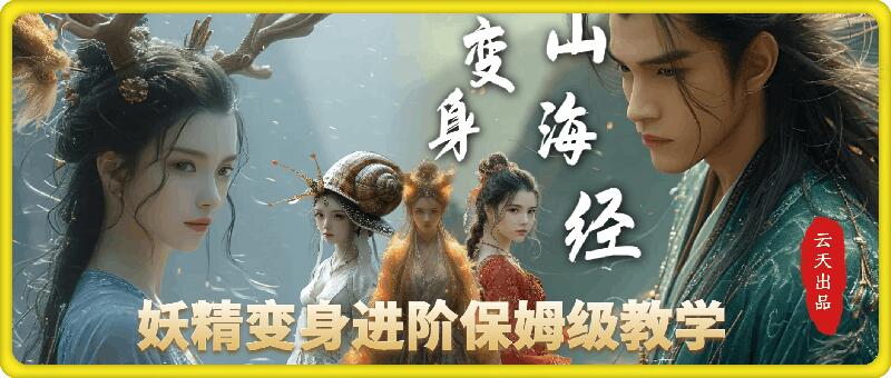 云天AI山海经变身视频教程，妖精变身进阶保姆级教学-卡益网