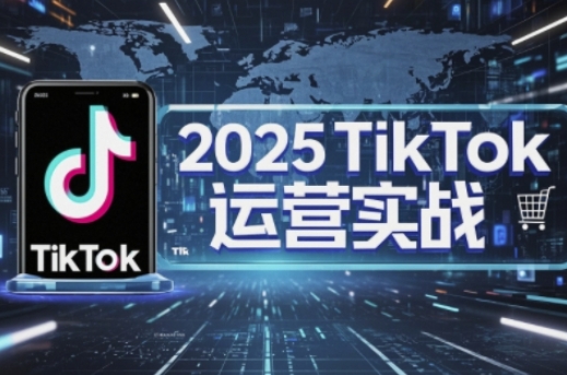 2025TikTok电商运营，掌握TikTok店铺运营核心技巧，实现低成本高转化-卡益网
