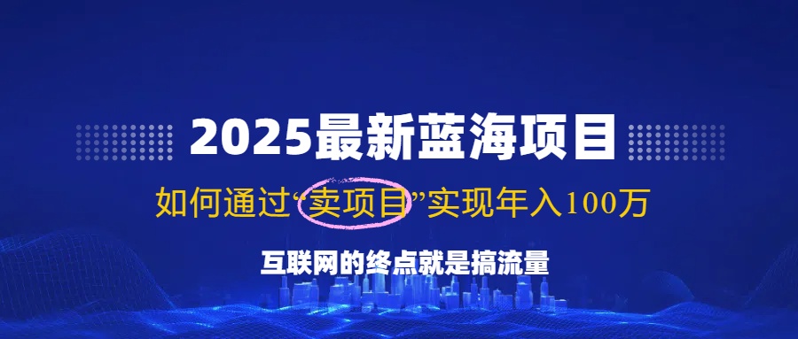 2025最新蓝海项目，零门槛轻松复制，月入10万+，新手也能操作！-卡益网